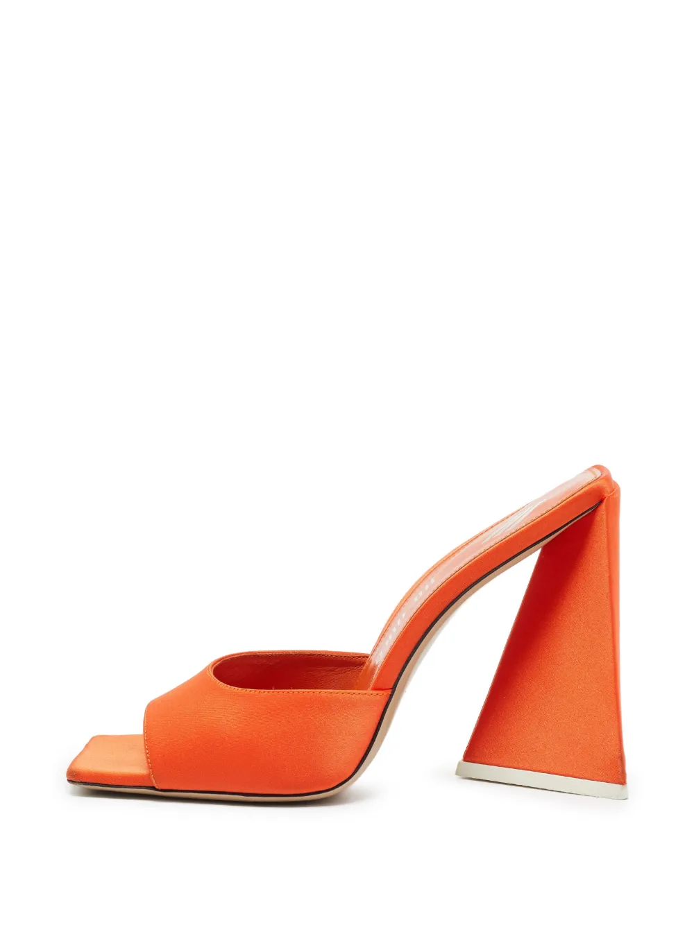 The Attico Devon sculptural-heel sandals - Orange