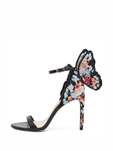 Sophia Webster Chiara embroidered butterfly sandals