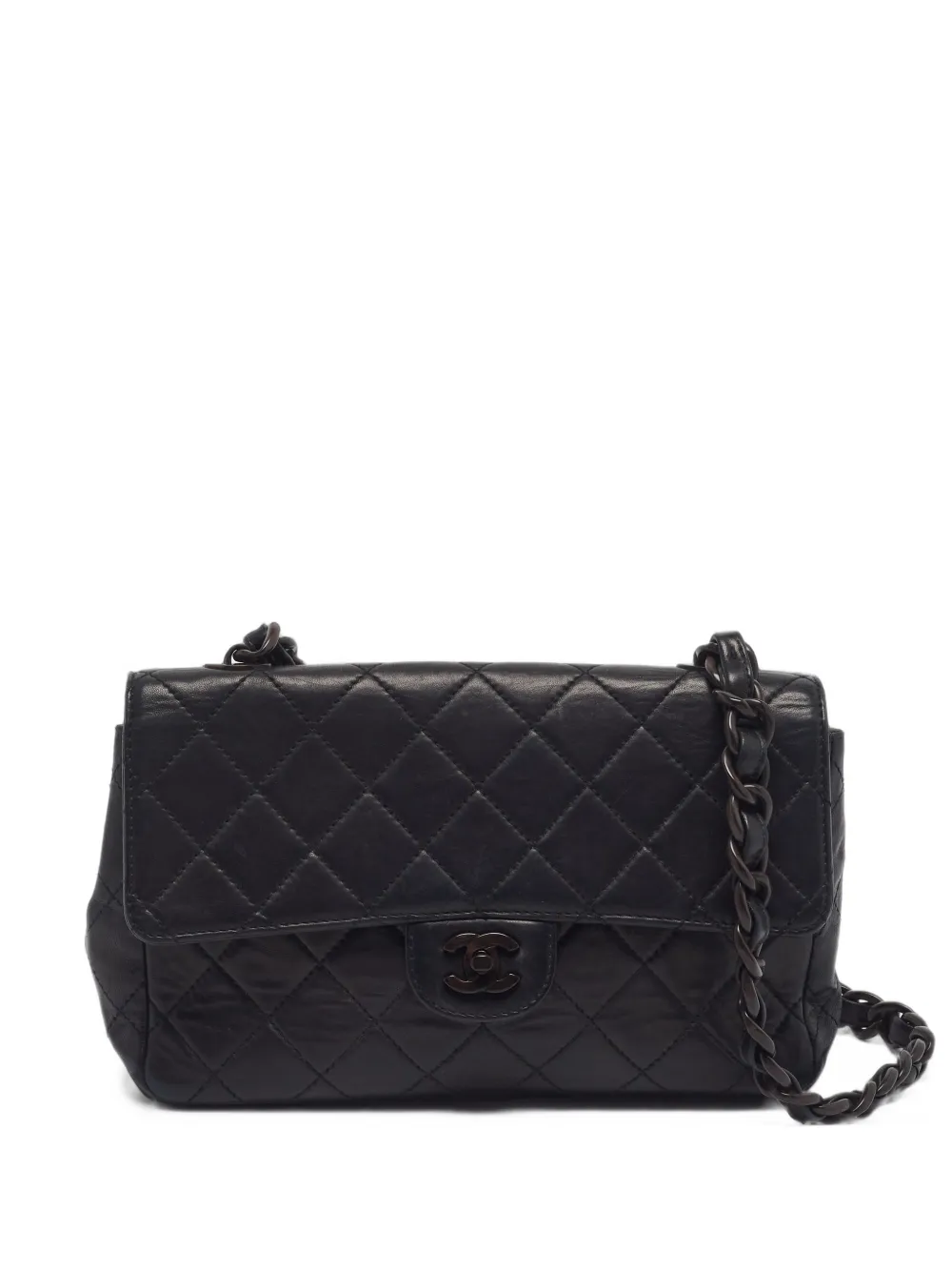 CHANEL Pre-Owned 2000-2002 medium Classic Single Flap shoulder bag - Black