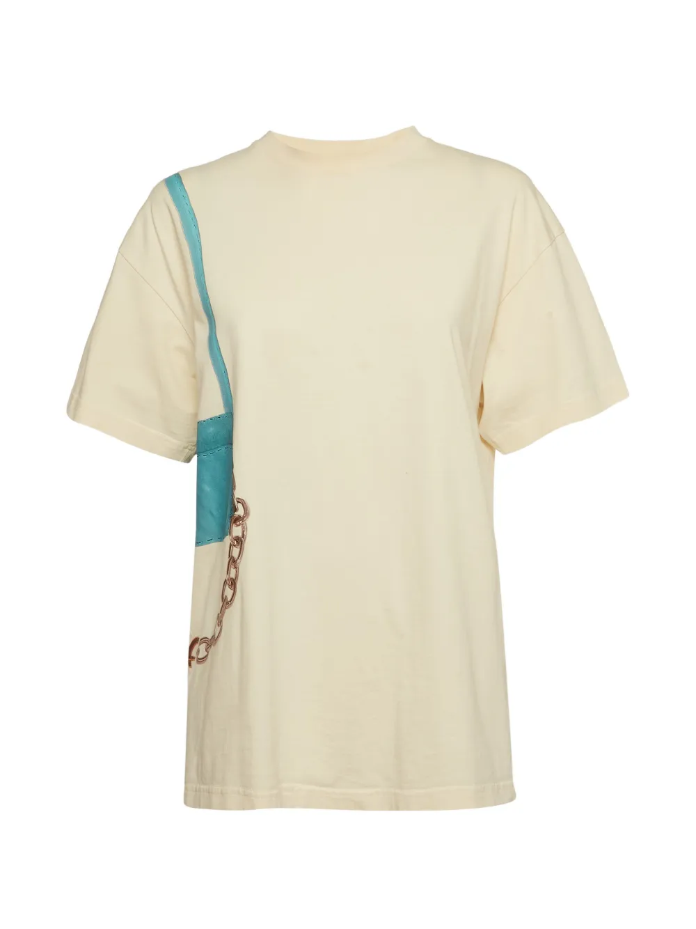 Jacquemus Pre-Owned Le Ciuciu graphic-print T-shirt - Toni neutri