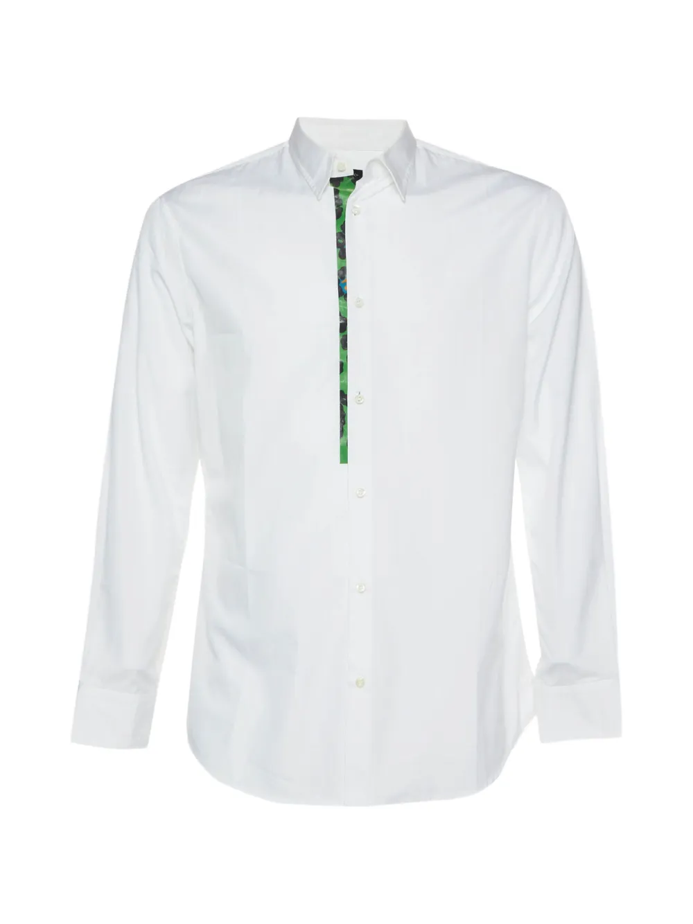 DSQUARED2 contrast-trim shirt - Bianco