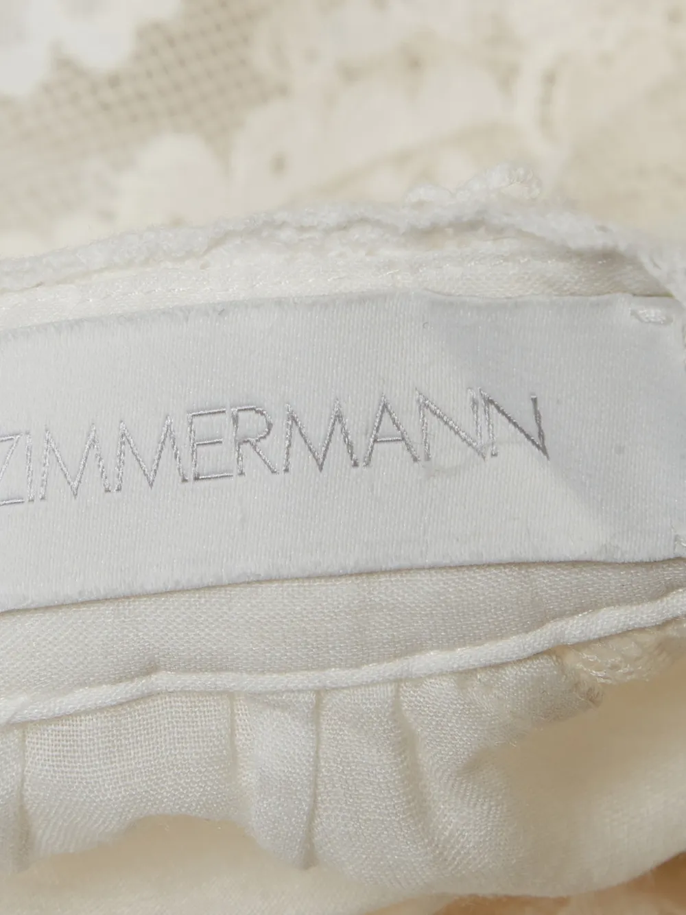 ZIMMERMANN Ascension midi Dress Wit