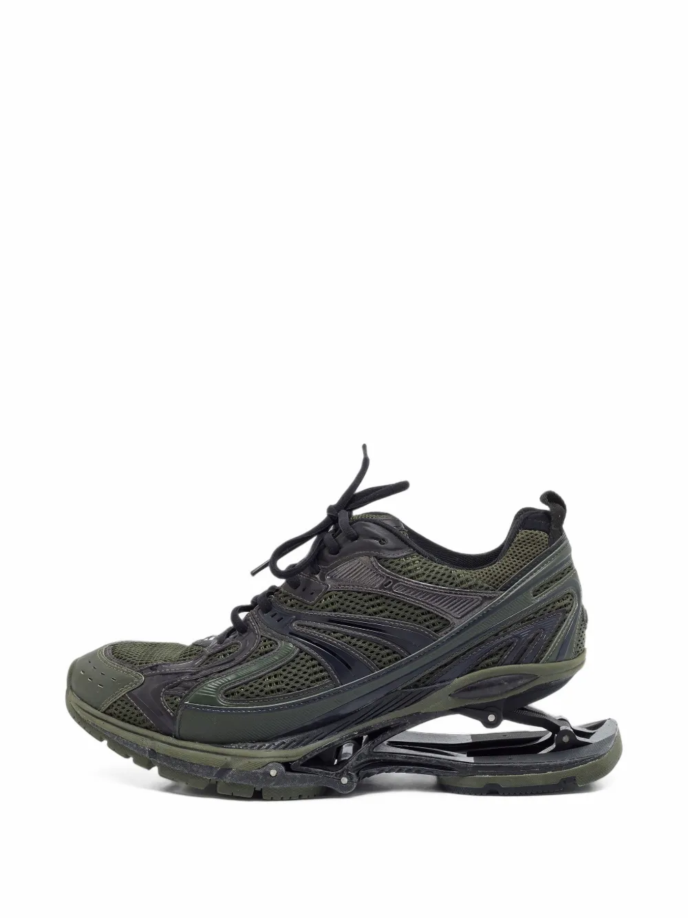 Balenciaga Pre-Owned x Pander mesh sneakers - Grün