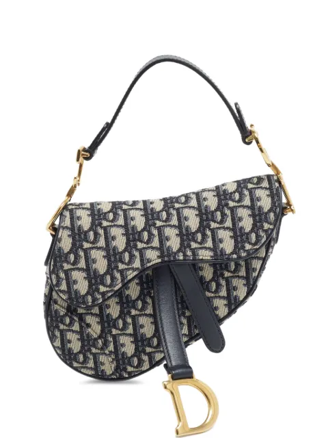 Christian Dior Pre-Owned 2018 mini Saddle Oblique handbag
