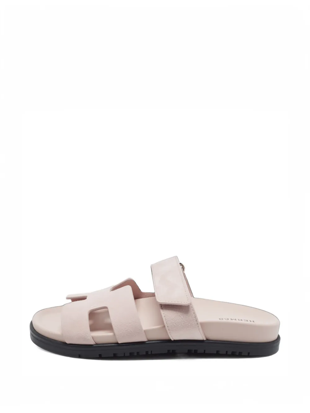 Hermès Pre-Owned Chypre touch-strap sandals - Nude
