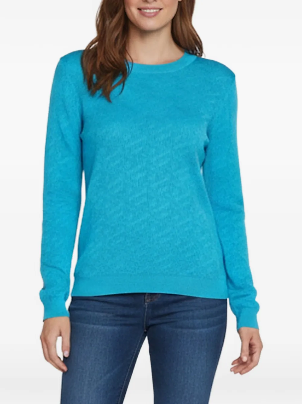Versace Pre-Owned La Greca crewneck sweater - Blu