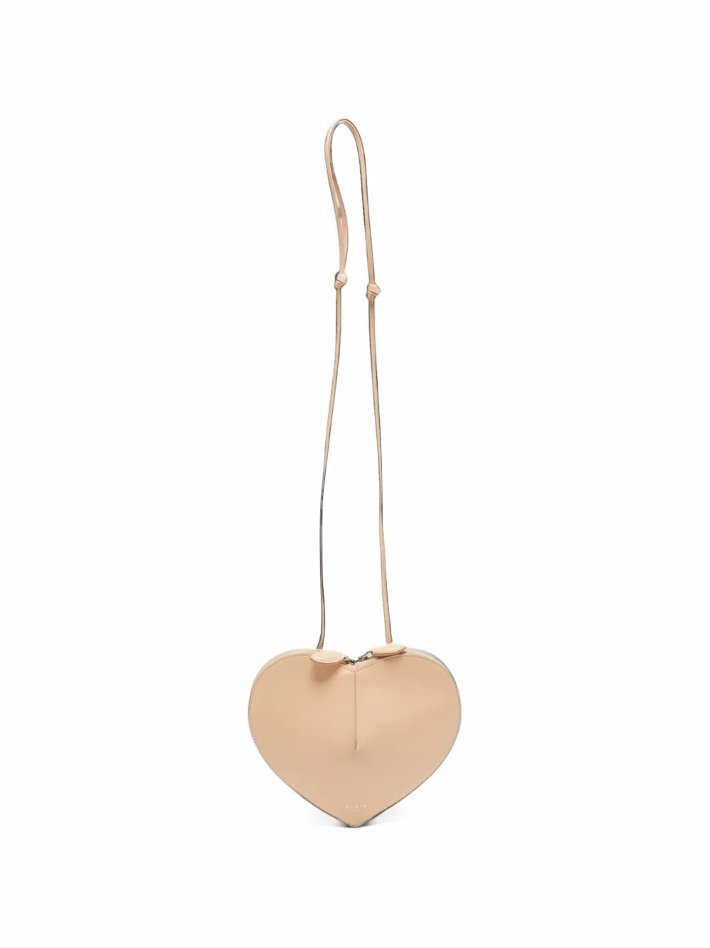 Pre-owned Alaïa Le Coeur Heart-shaped Shoulder Bag In Neutrals