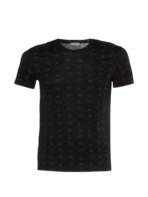 Christian Dior Pre-Owned ME MY print T-shirt