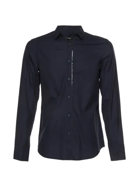 Zegna contrast-trim shirt