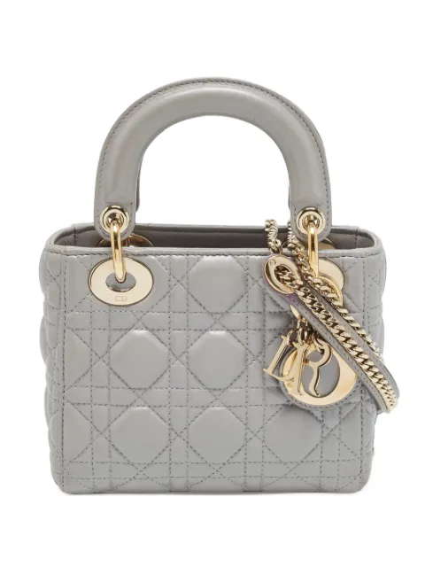 Christian Dior Pre-Owned 2017 XS Lady Dior Cannage handbag