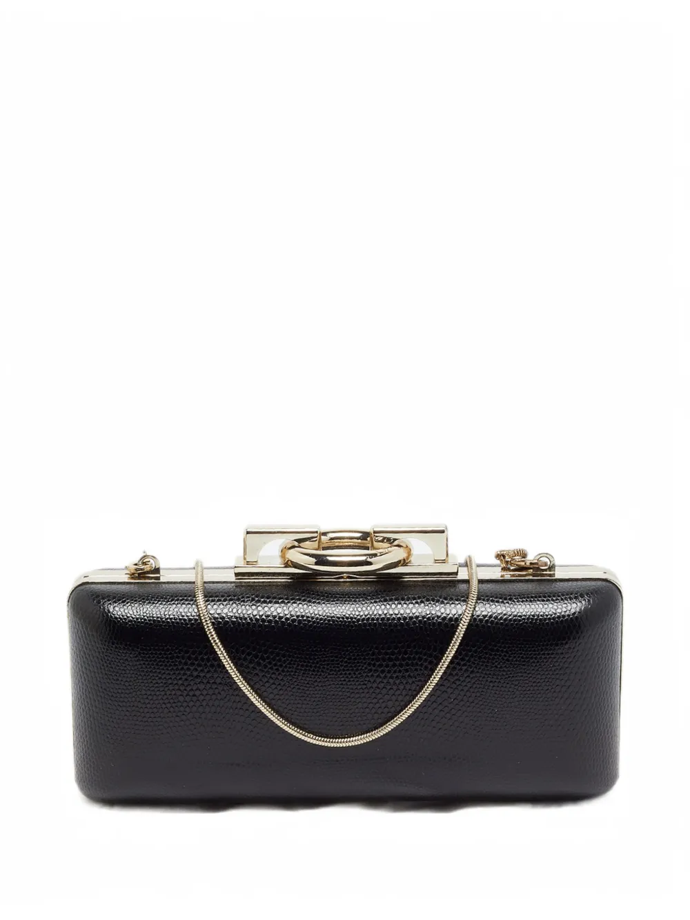 DVF Diane von Furstenberg Sutra clutch bag - Schwarz