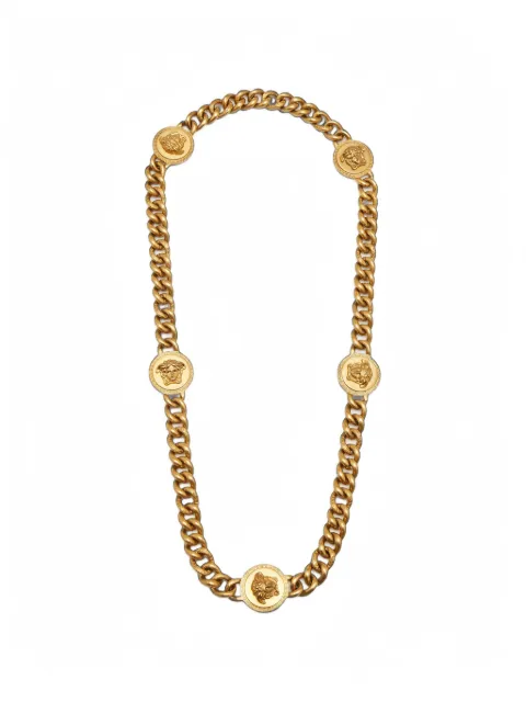 Versace Pre-Owned Medusa curb-chain necklace