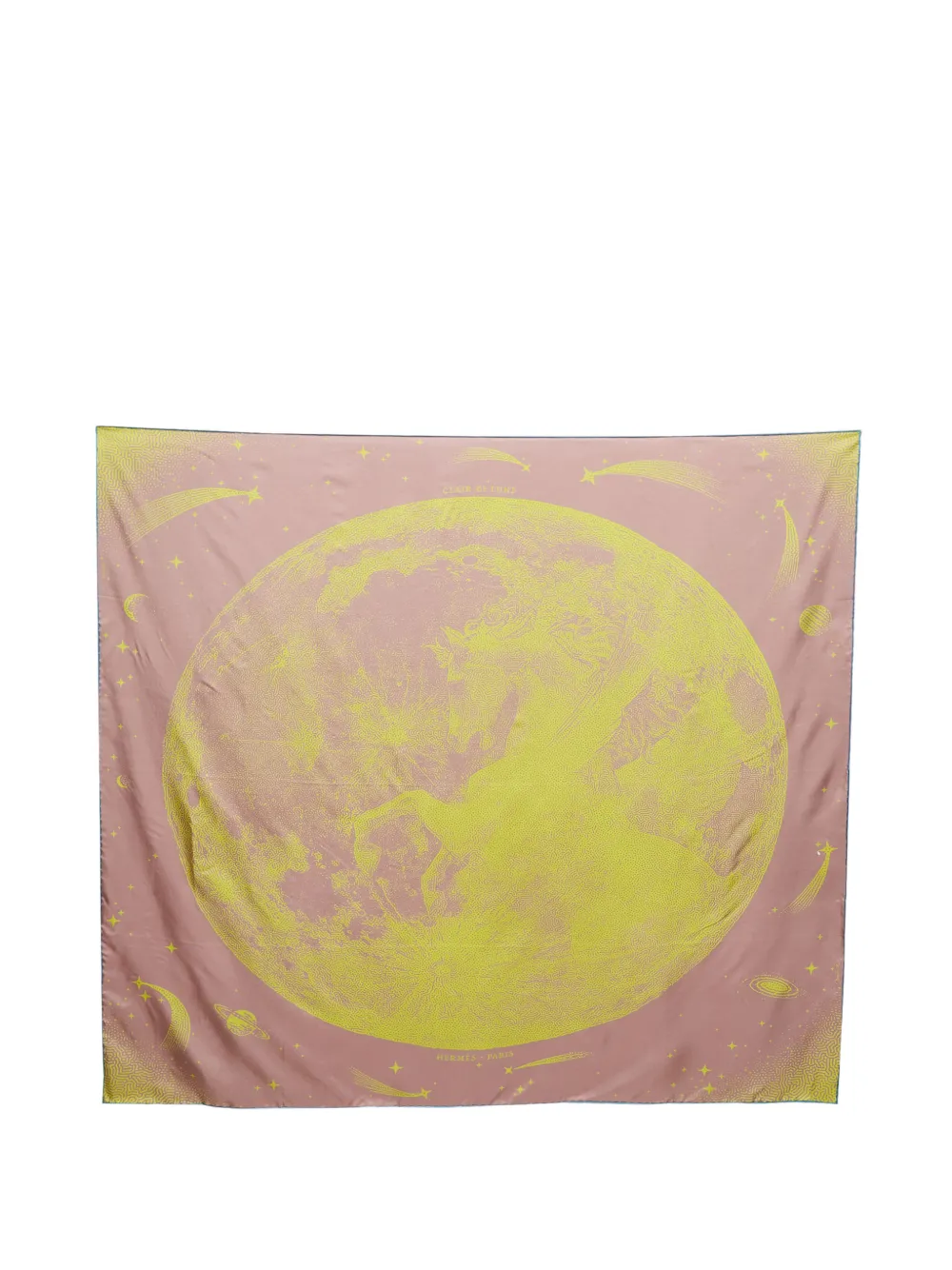 Hermès Pre-Owned Clair de Lune scarf - Rosa