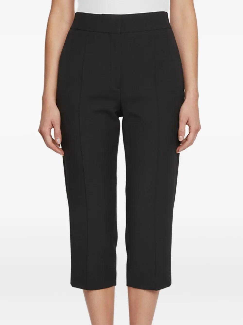 Christian Dior Pre-Owned cropped trousers - Black