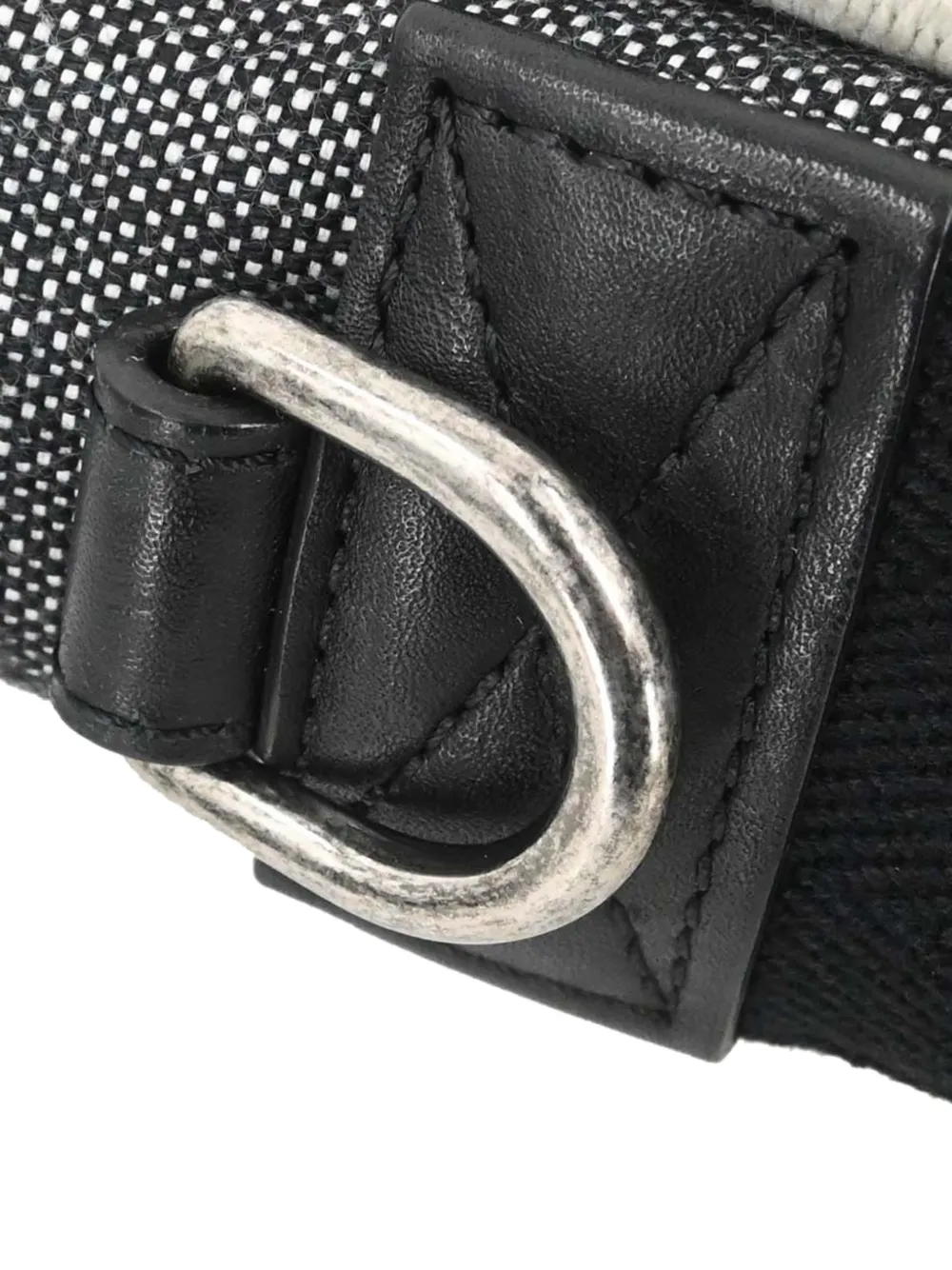 CHANEL Pre-Owned 2016-2017 medium Airlines quilted denim tote bag Grijs