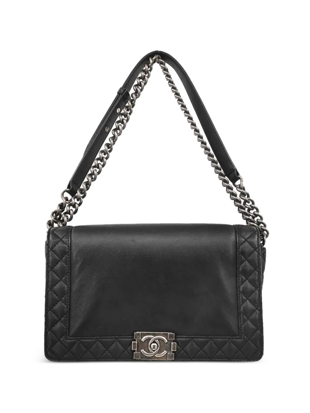 CHANEL Pre-Owned 2013-2014 Boy Chanel shoulder bag - Nero