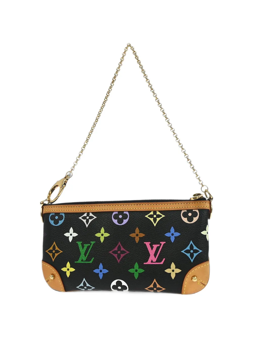 Louis Vuitton Pre-Owned 2011 MM Pochette Milla Monogram Multicolor tote bag - Schwarz