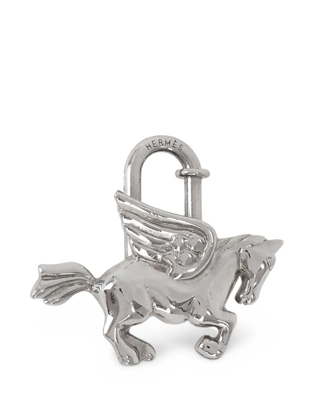 Hermès Pre-Owned 1993 Le Cheval Pegasus Cadena bag charm - Silber