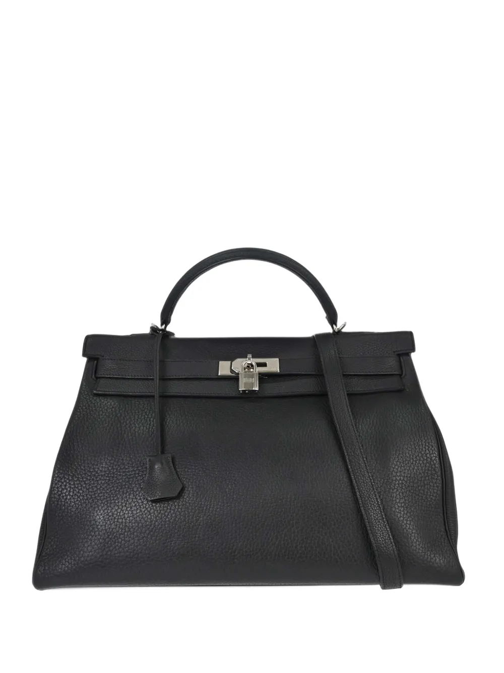 Hermès Pre-Owned 2007 40 Kelly Retourne two-way handbag - Schwarz