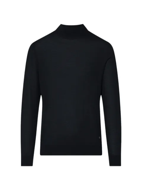 LIU JO mock-neck sweater in wool merino