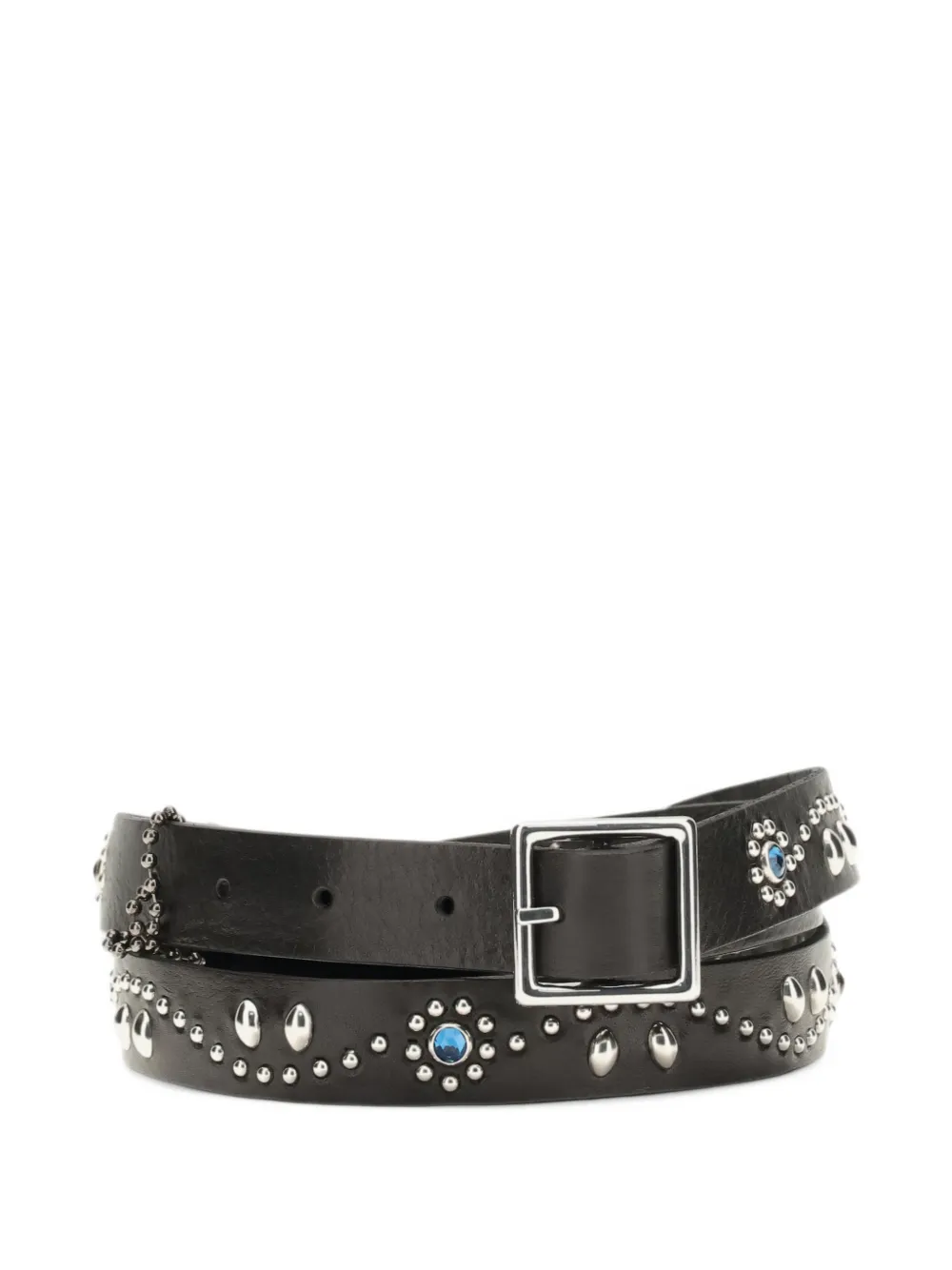 Htc Los Angeles Appaloosa stud-embellished belt - Nero