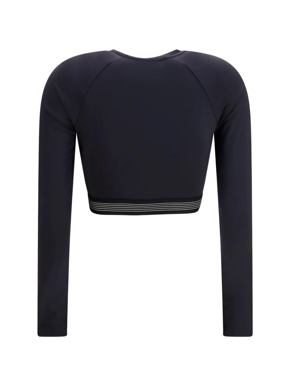 New Balance AC fitted long sleeve top Zwart
