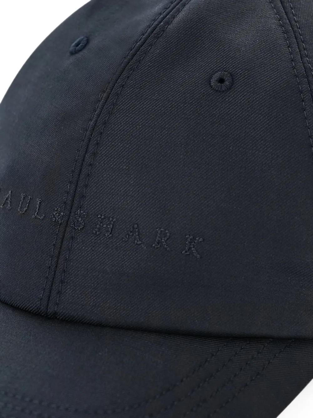 Paul & Shark embroidered-logo wool baseball cap Blauw