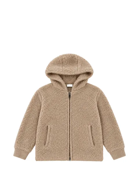 Paolo Pecora Kids fleece hooded jacket