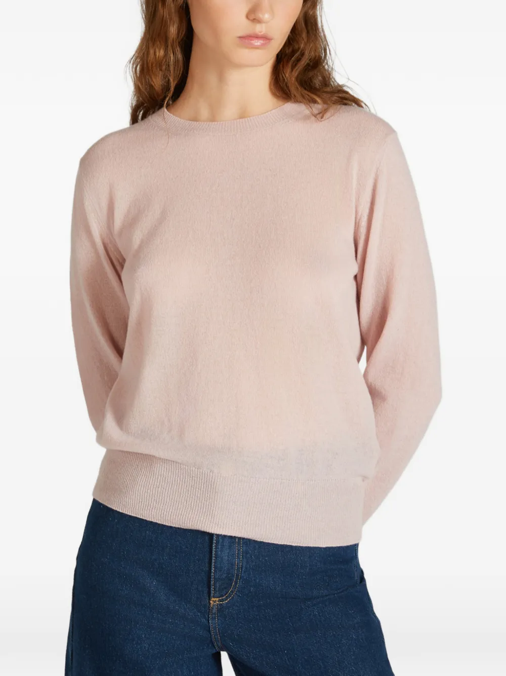 slowear Trui met ronde hals Roze