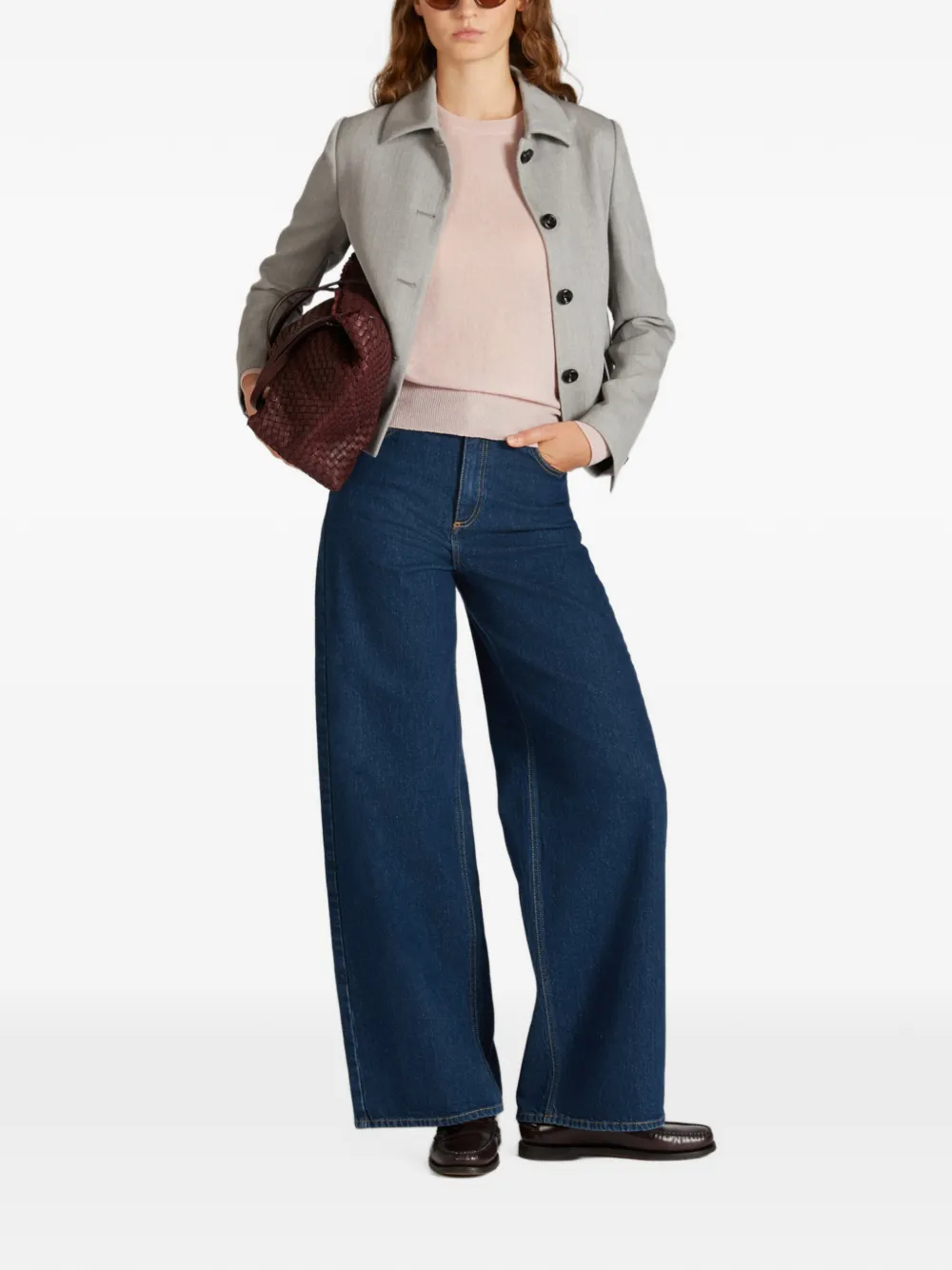 slowear Trui met ronde hals Roze