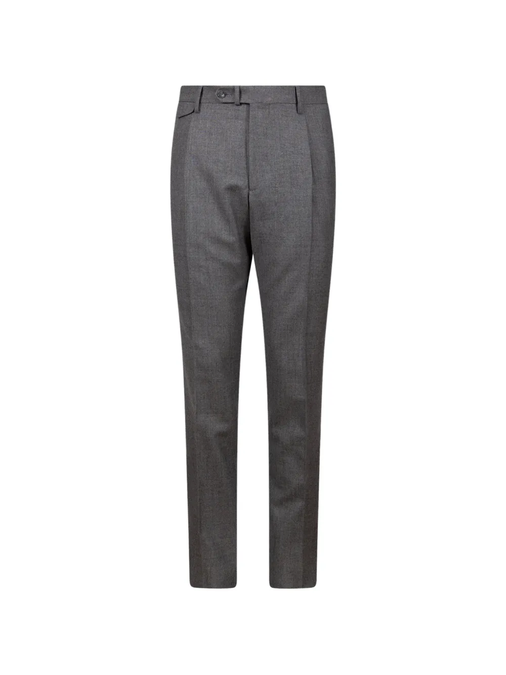 Tagliatore pleated wool tailored trousers Grijs