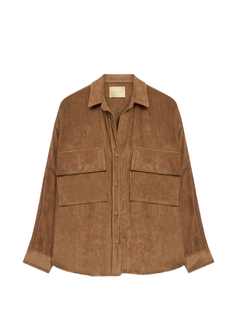 MOMONÌ Pitanga corduroy shirt - Braun