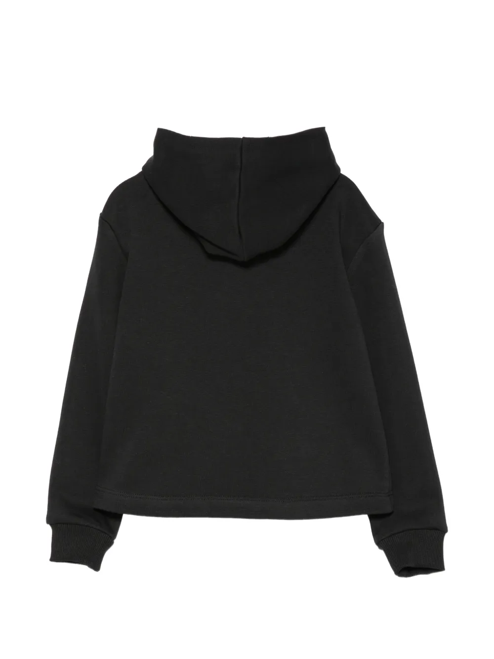 John Richmond Junior stud-embellished hoodie Zwart