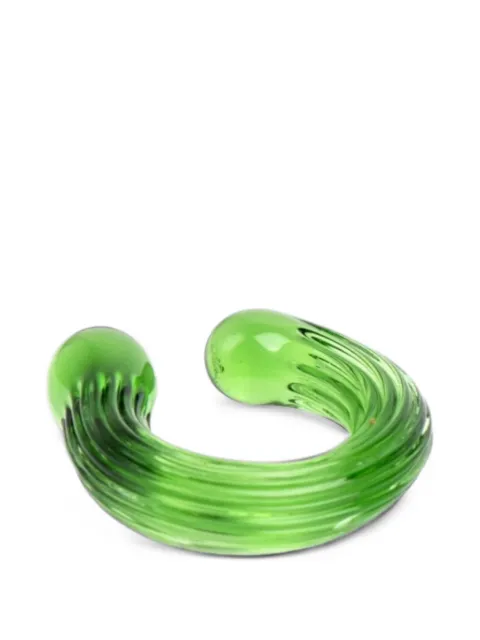 SALVÁREA Remolino glass swirl-earcuff