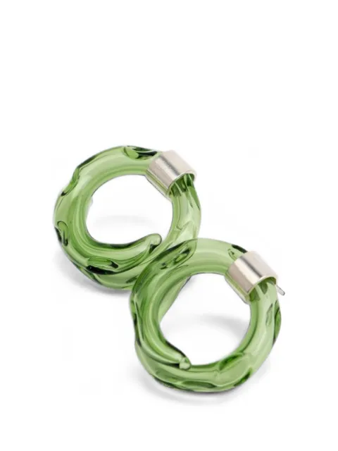 SALVÁREA Remolino swirl-design earrings