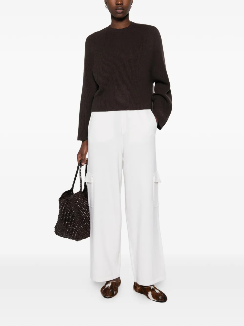 Ftc Cargo broek Wit