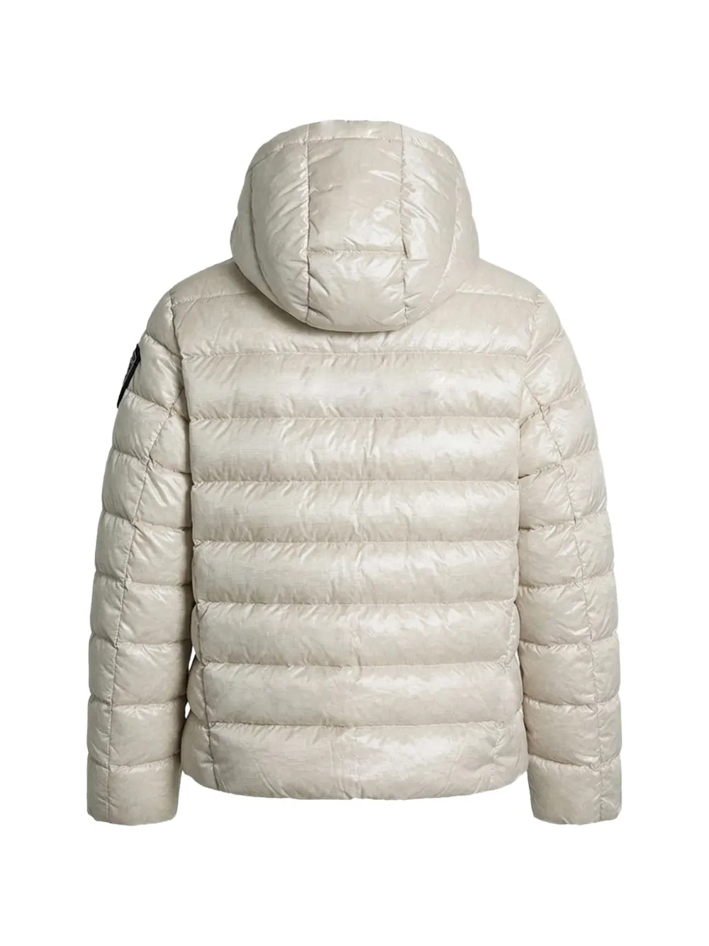 Blauer hooded puffer jacket Wit