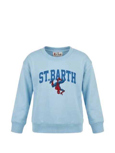 MC2 Saint Barth Kids Spider-Man print sweater