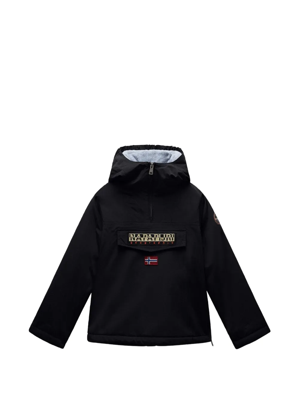 Napapijri Kids Rainforest jack met capuchon Zwart