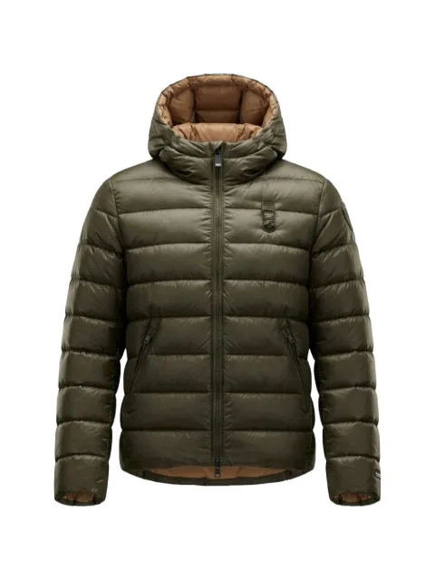 Blauer quilted hooded jacket