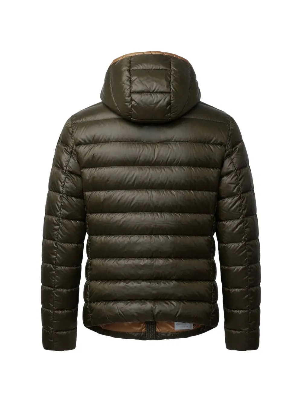 Blauer quilted hooded jacket Groen
