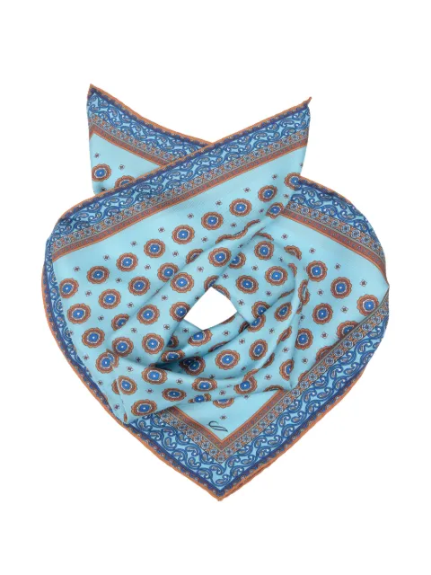 Elizabetta Orsini medallion-print silk scarf