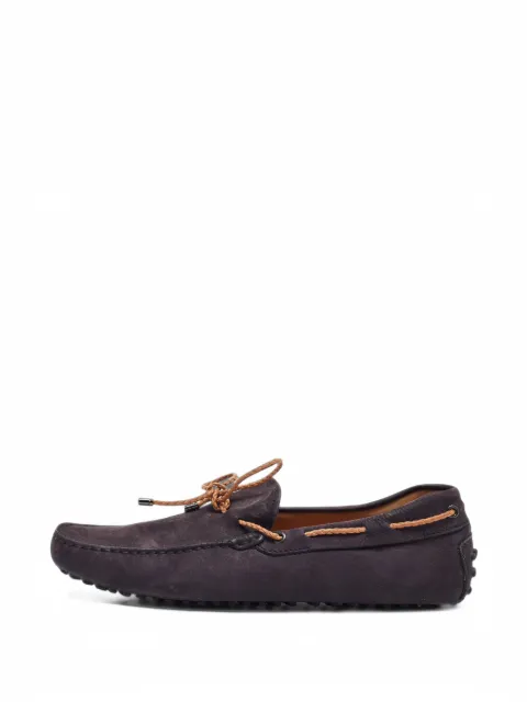Tod's Vintage zapatos top sider City Gommino trenzados