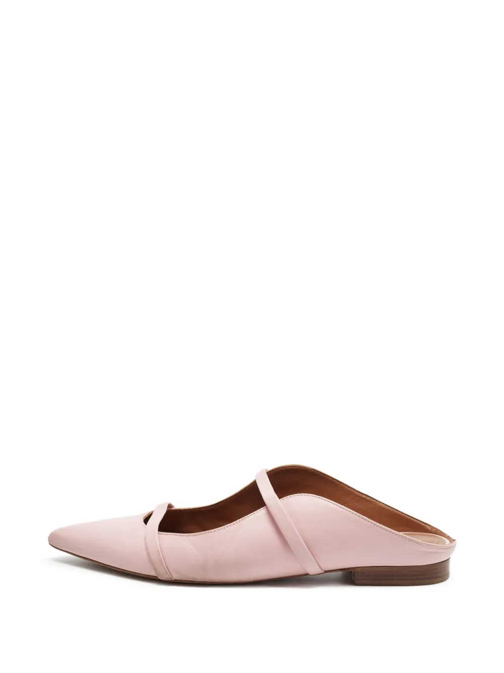 Malone Souliers Maureen twin-strap ballet flats - Rosa