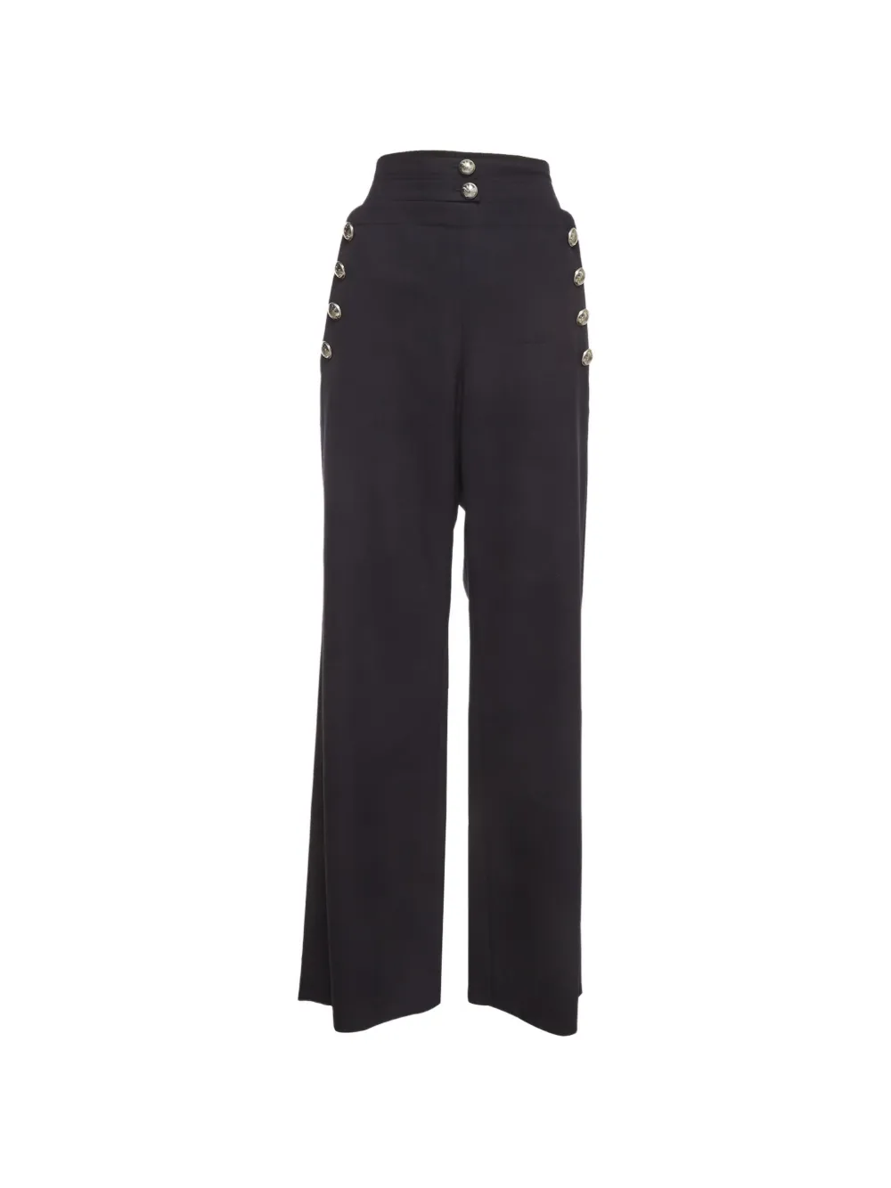 Chloé Pre-Owned Sailor wide-leg trousers - Blau