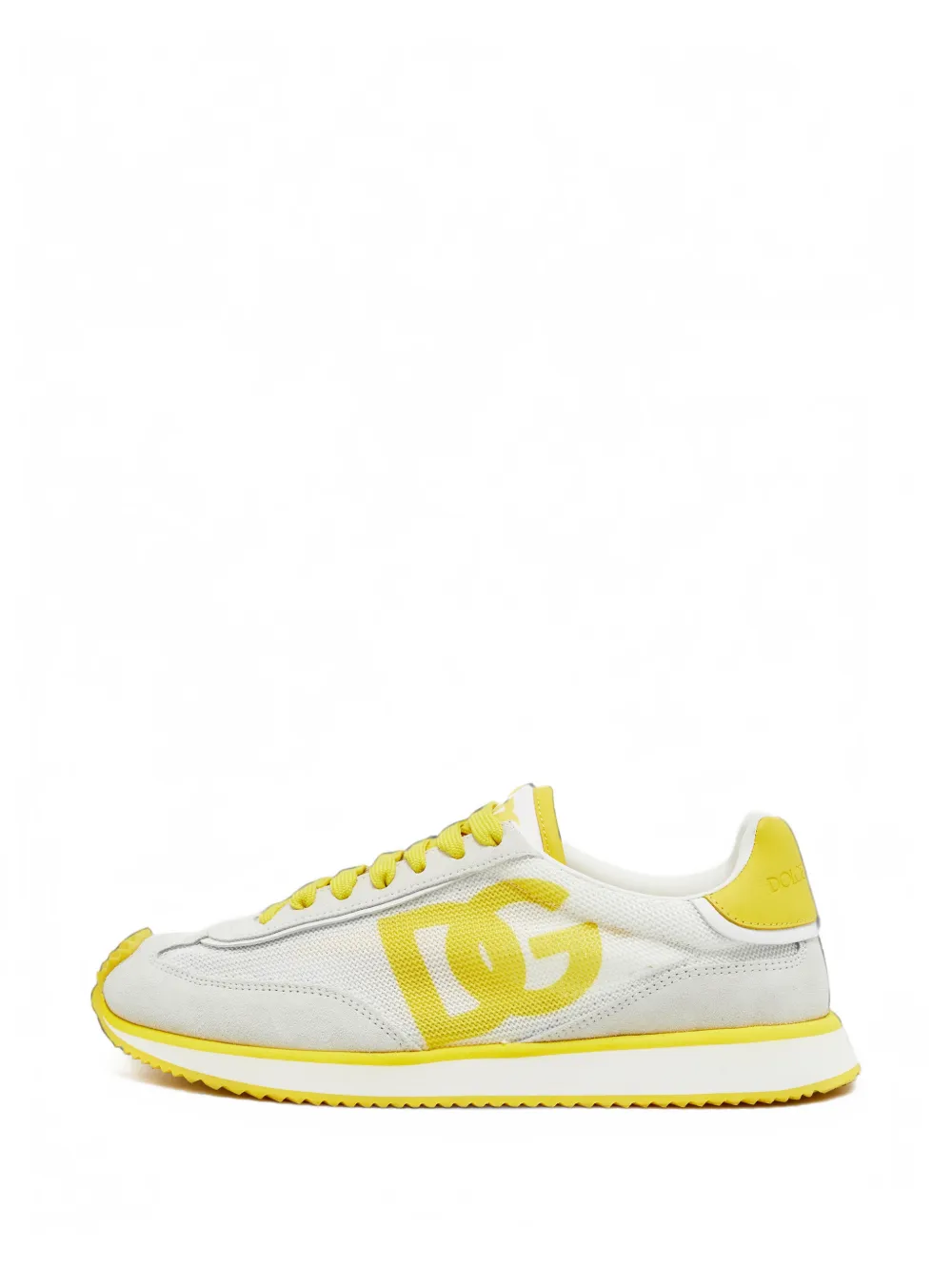 Dolce & Gabbana Pre-Owned DG logo mesh sneakers - Weiß