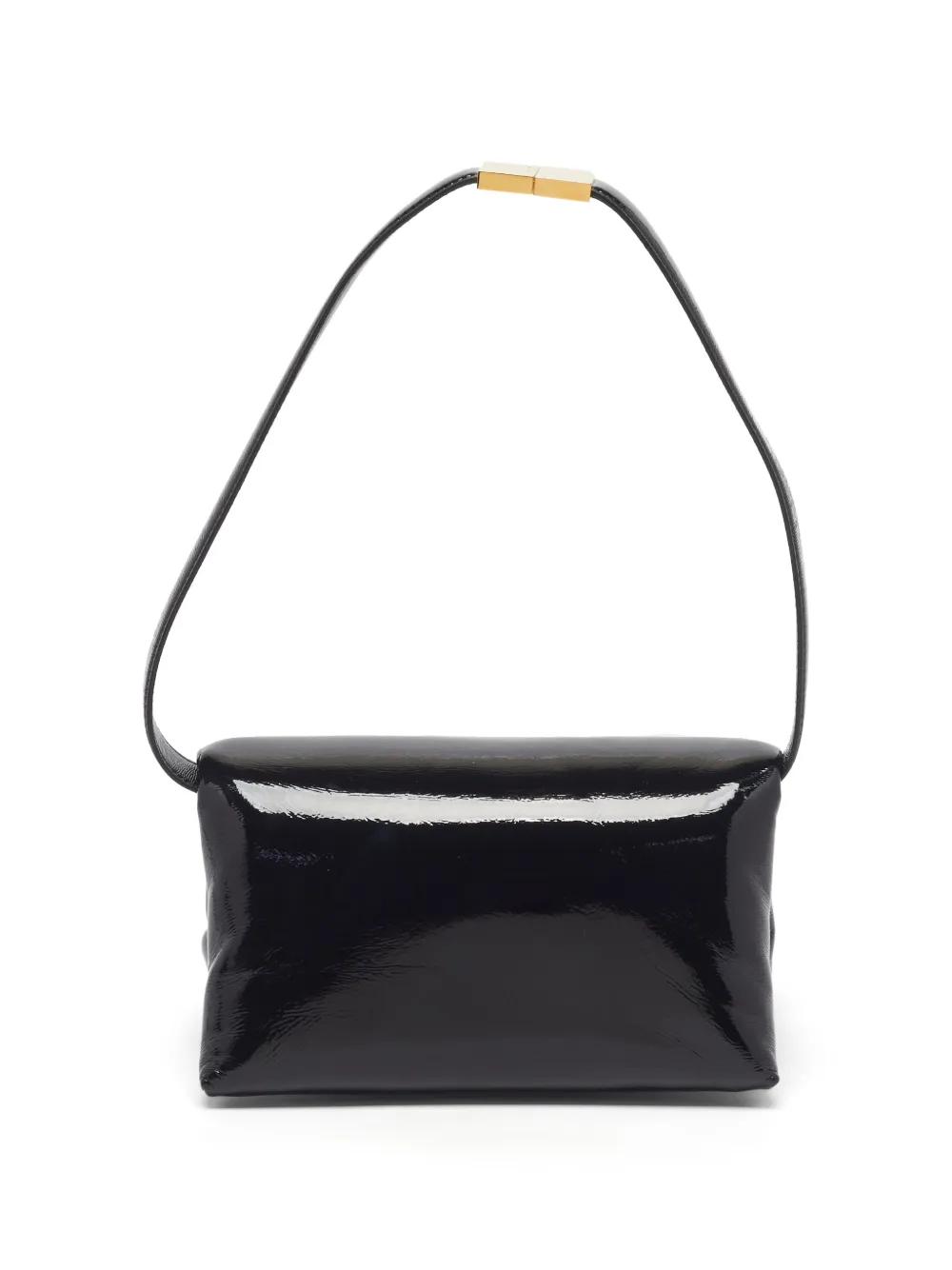 Marni Pre-Owned small Prisma leather shoulder bag - Nero