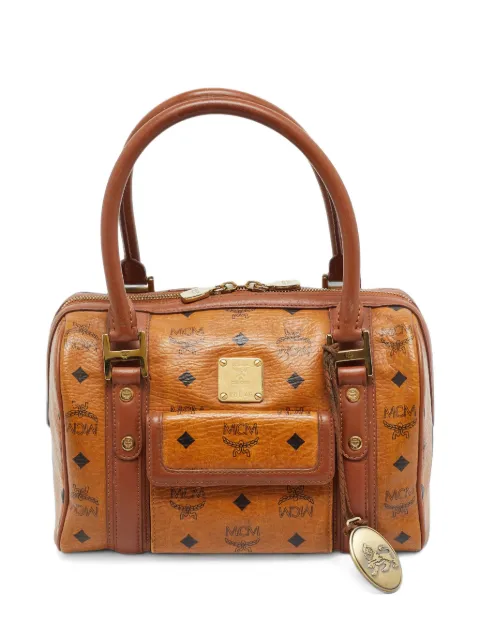 MCM Pre-Owned Visetos front-pocket tote bag