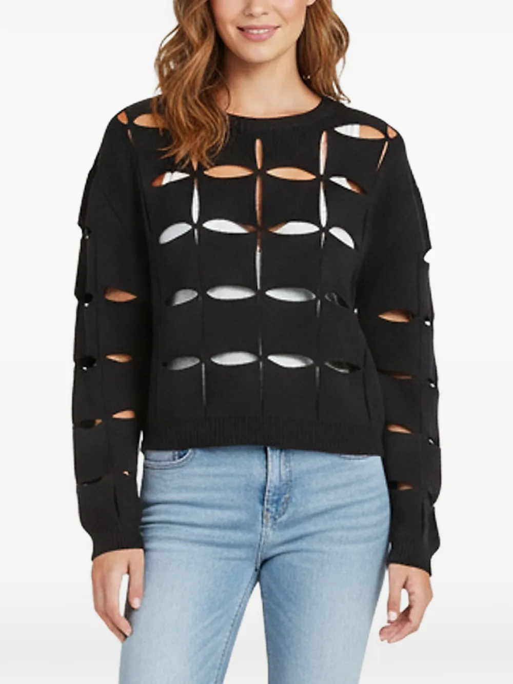 Valentino Garavani Pre-Owned Maglia cutout sweater - Schwarz