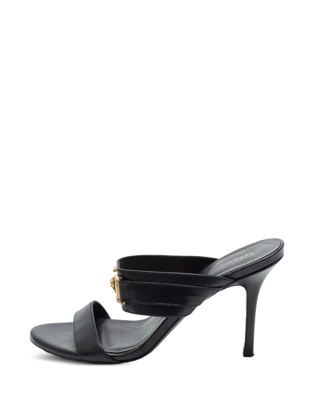 Versace Pre-Owned Medusa buckle sandals - Schwarz